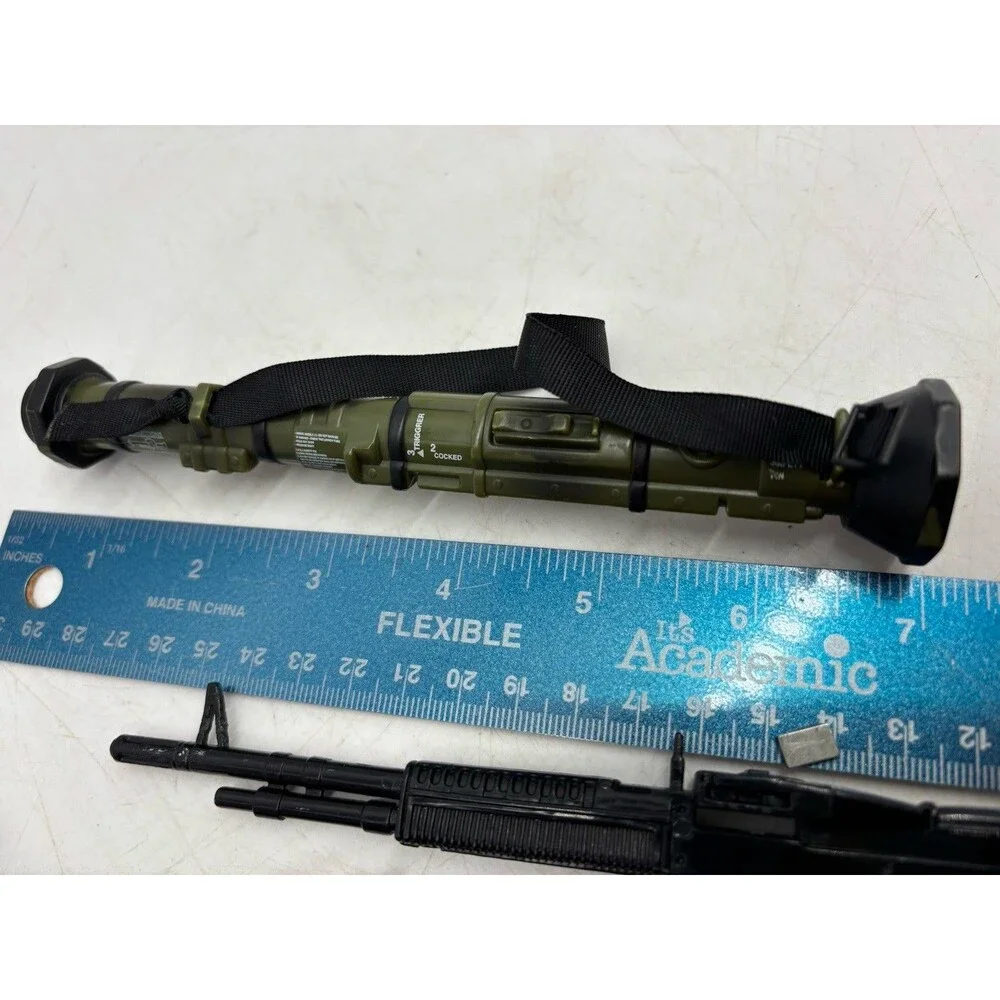 Lot Of Weapons Rifles Action Figures Army Military Toys GI Joe Rocket Launcher